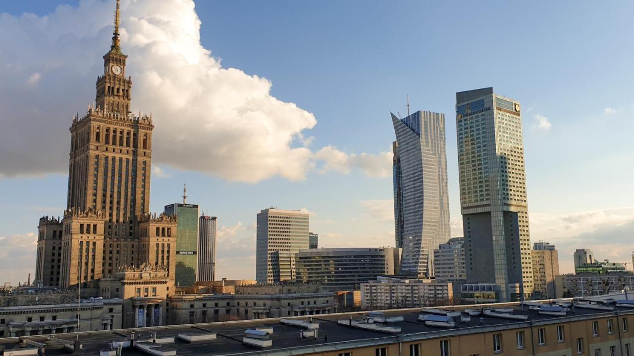 Sweet Life Apartment Next To Metro Station Warschau Exterior foto